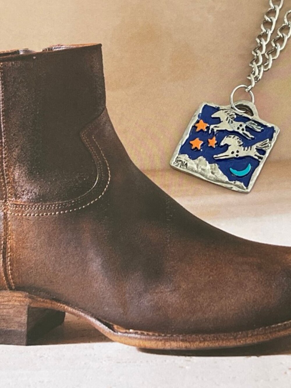 SUNDANCE "My Ponies Jumped Over the Moon" Necklace: New w/o Tags! - Picture 11 of 13